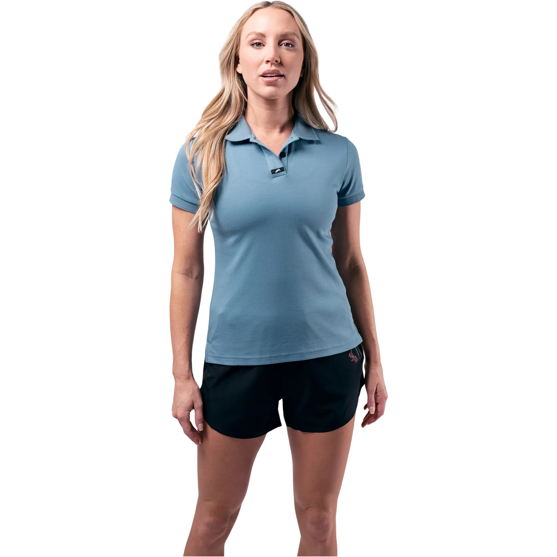 Zhik Da Donna Pima Cotton Polo POL-0170-W-PBL - Provincial Blue